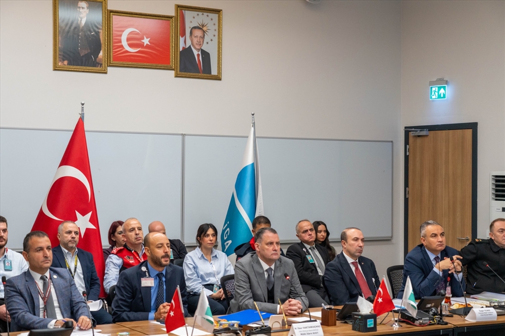 İSTANBUL HAVALİMANI'NDA TATBİKAT