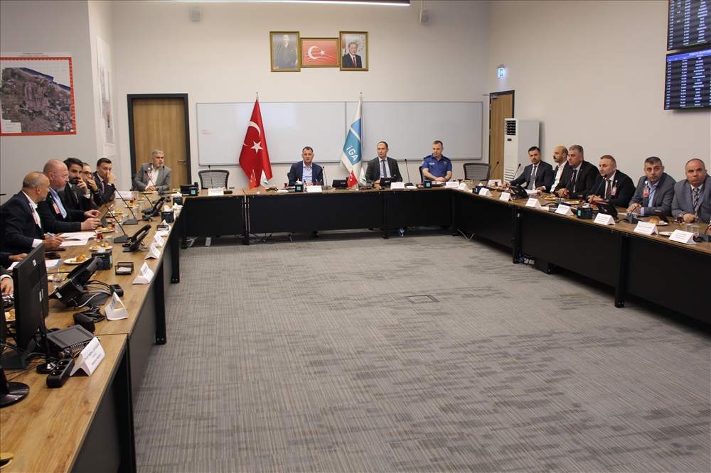 İstanbul Havalimanı 2025 Haziran Ayı Güvenlik Komisyonu Toplantısı Vali HAKTANKAÇMAZ Başkanlığında yapıldı