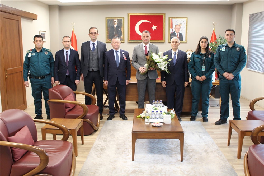 Vali HAKTANKAÇMAZ'a Dünya Gümrük Günü Ziyareti